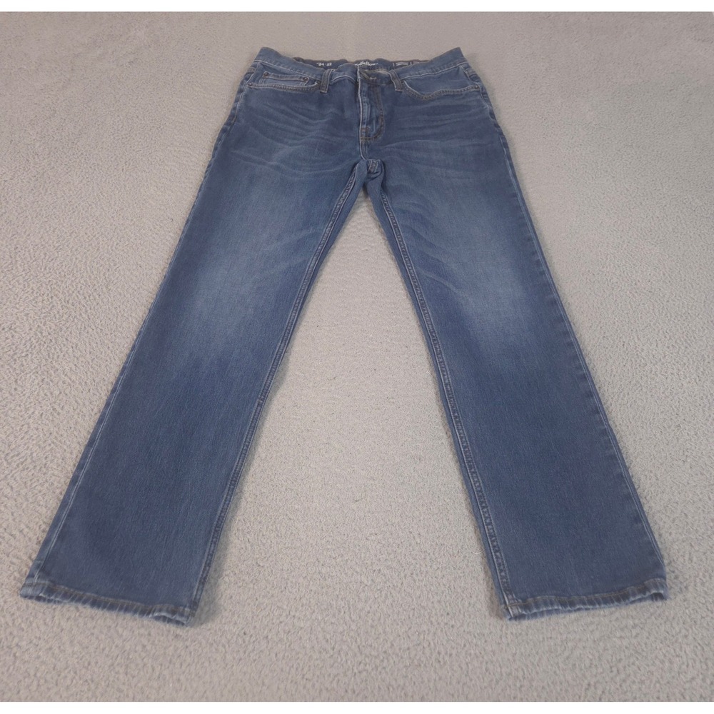 Goodfellow & Co Jeans Mens 34x31 Blue Slim Straight Total Flex Denim Pants